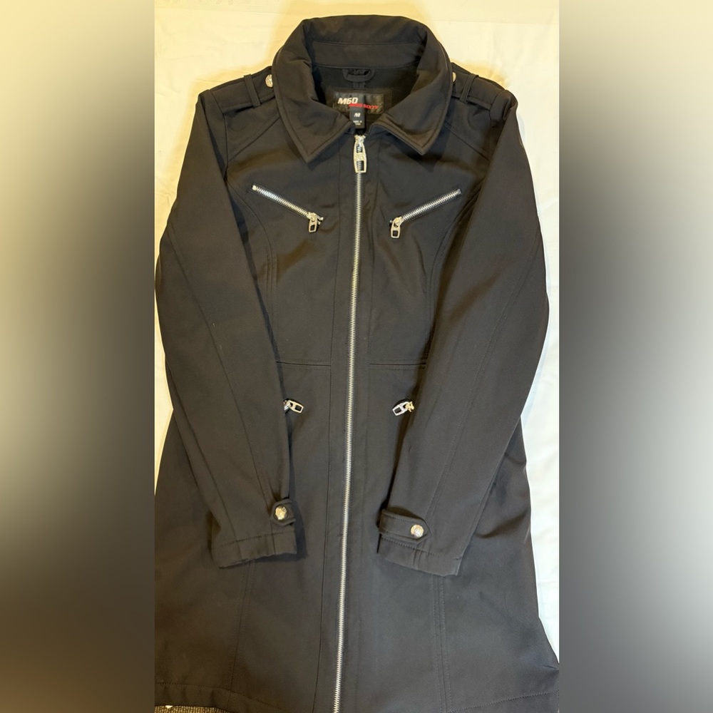 M60 Miss Sixty Y2K vintage black utility jacket M